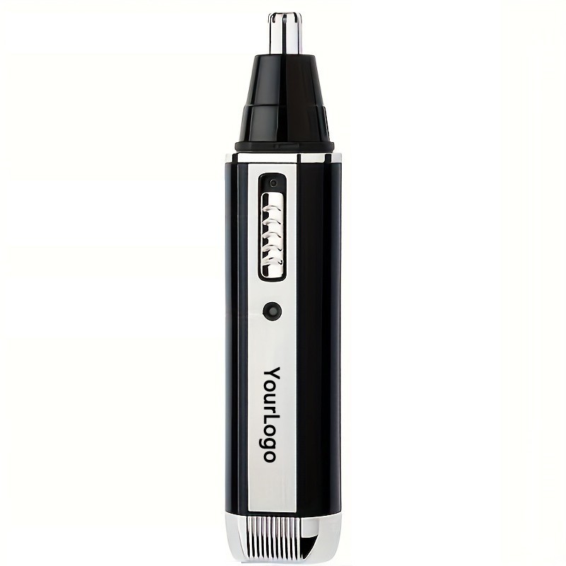 Customize 4-in-1 Beard, Ear & Nose Hair Trimmer Kit for Men - Painless Electric Nose Hair Rechargeable Waterproof Cordless