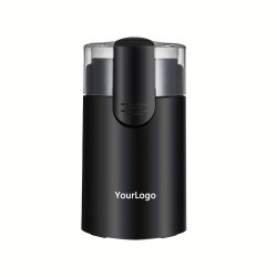 Customize Mini Electric Coffee & Spice Grinder, Professional One-Touch Grinding, Ultrafine Grind, Portable & Stainless Steel