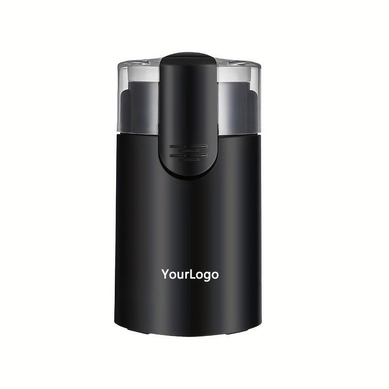 Customize Mini Electric Coffee & Spice Grinder, Professional One-Touch Grinding, Ultrafine Grind, Portable & Stainless Steel