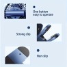 Customize Mini Clip-on Fan, USB Rechargeable Portable Fan with 1200mAh Battery, 3 Wind Speeds, 360° Rotation