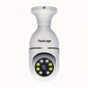 Customize E27 Light Bulb Camera, 2.4GHz & 5G WiFi Security Cameras Wireless Outdoor, 1080p Wireless Cameras for Home Security