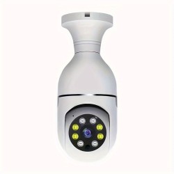 Customize E27 Light Bulb Camera, 2.4GHz & 5G WiFi Security Cameras Wireless Outdoor, 1080p Wireless Cameras for Home Security