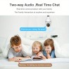 Customize E27 Light Bulb Camera, 2.4GHz & 5G WiFi Security Cameras Wireless Outdoor, 1080p Wireless Cameras for Home Security