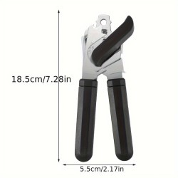 Customize 3-in-1 Multifunction Can & Jar Opener, Effortless, Smooth Edge for Seniors & Weak Hands | Sturdy Stainless Steel