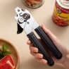 Customize 3-in-1 Multifunction Can & Jar Opener, Effortless, Smooth Edge for Seniors & Weak Hands | Sturdy Stainless Steel
