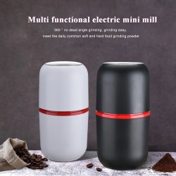 Customize Multifunctional Electric Grinder for Spices, Coffee, Beans, Herbs, and Nuts with Stainless Steel Blades and Brush